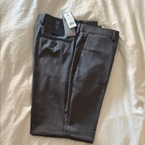 Banana Republic Mens Charcoal Trousers 34/32 *NEW WITH TAGS*